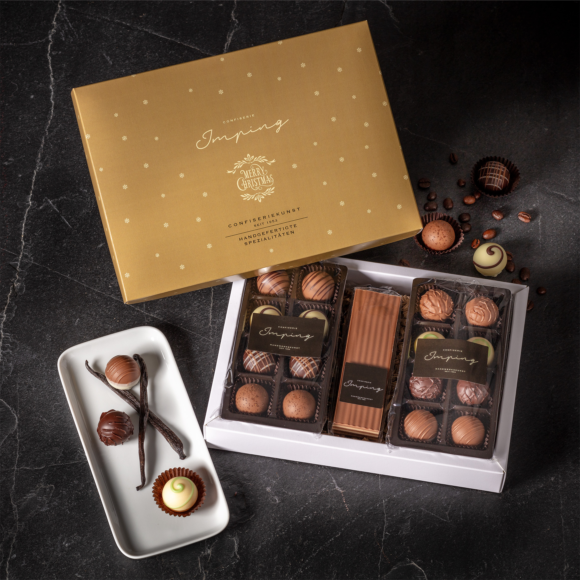 Weihnachts-Pralinenmischung "Merry Christmas"